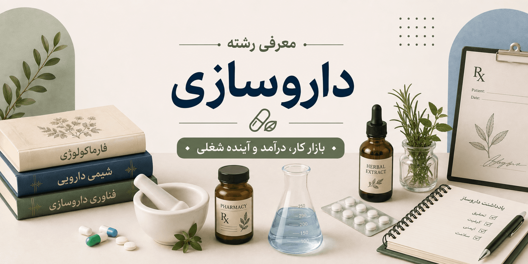 معرفی رشته دارو سازی