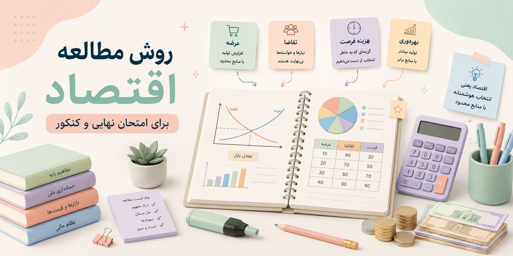 روش خوندن اقتصاد