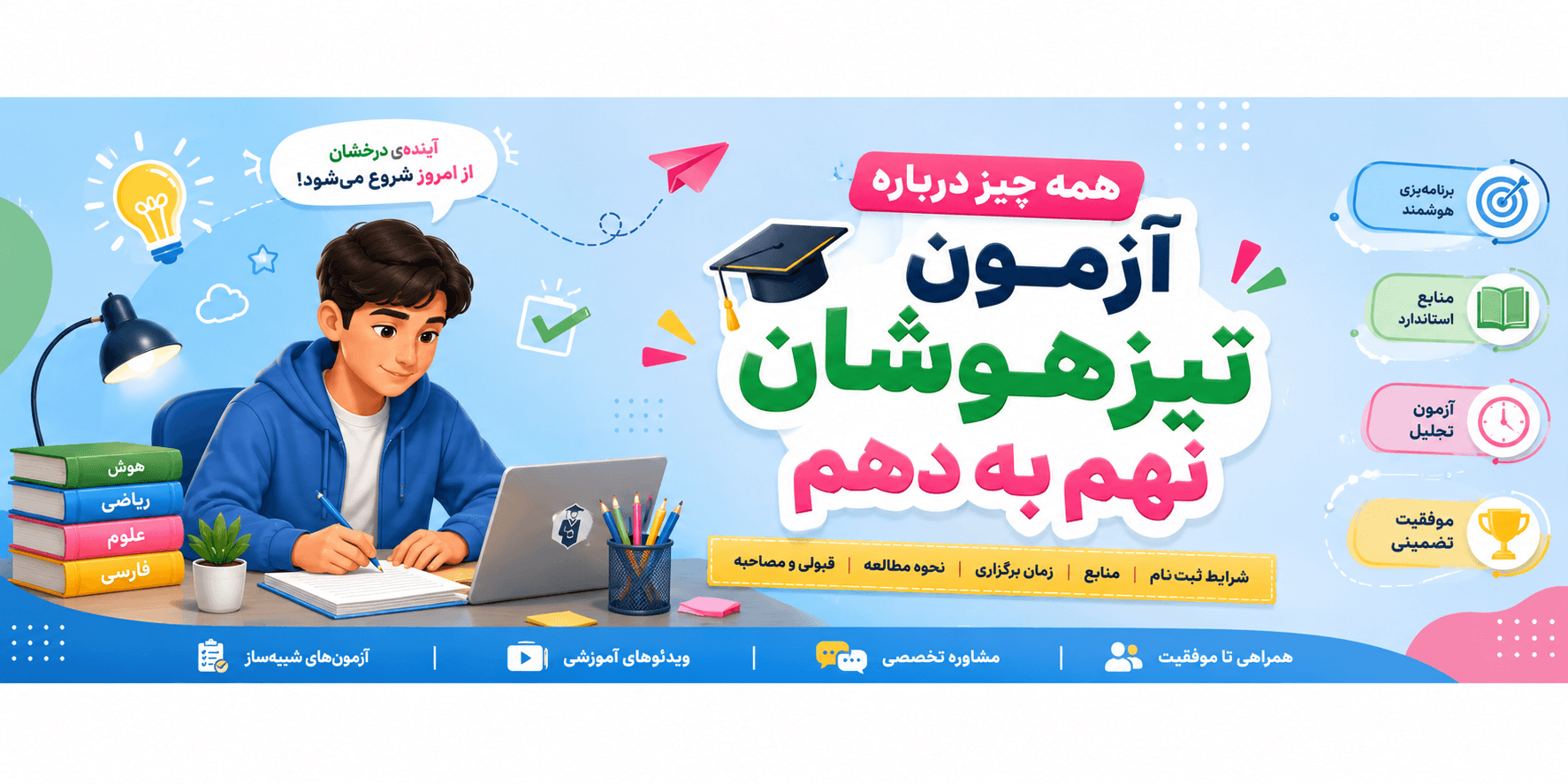 همه چیز درباره تیزهوشان نهم به دهم
